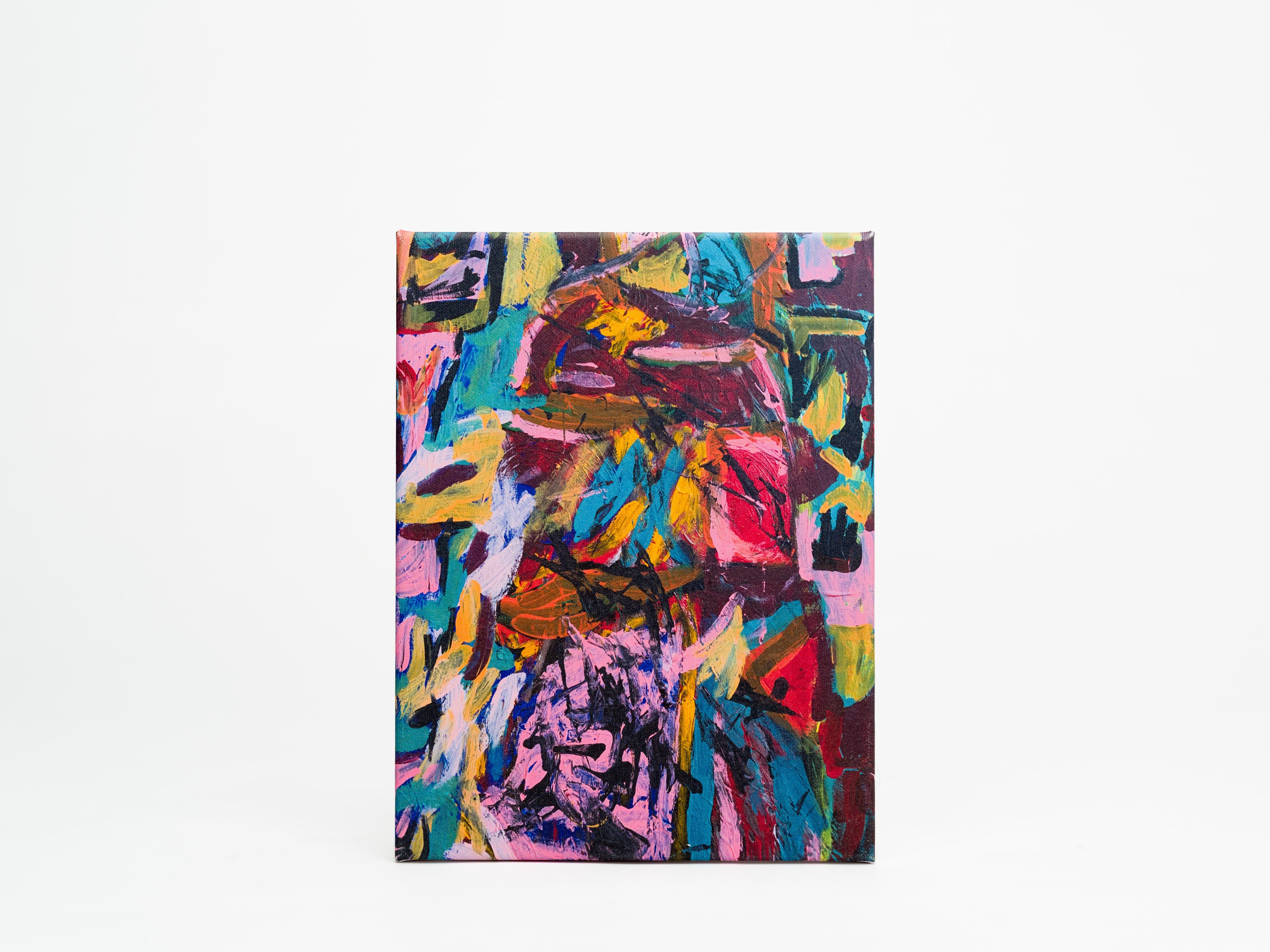 Abstract painting by John Hinckley Jr.